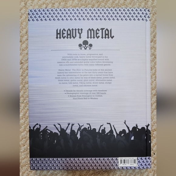 Heavy Metal: The Story in Pictures, 224 Pages, Excellent Used Condition. - Picture 2 of 9